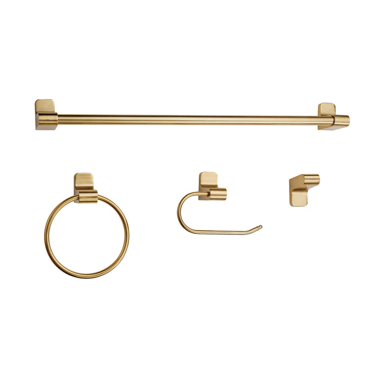 Globe Electric Company Positano 4 Piece Bathroom Hardware Set